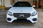 Mercedes E 350 d AMG S213 Burmester Pano Distronic Plus, Auto's, Mercedes-Benz, Achterwielaandrijving, Wit, Leder, Bedrijf