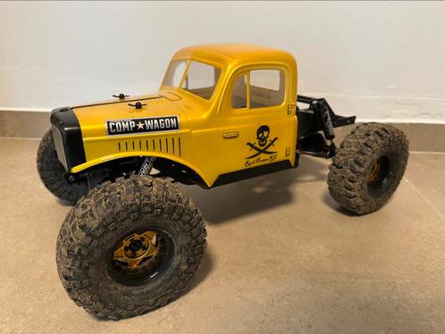 Rockpirates lcg, Hobby en Vrije tijd, Modelbouw | Radiografisch | Auto's, Zo goed als nieuw, Auto offroad, Benzine, Schaal 1:10
