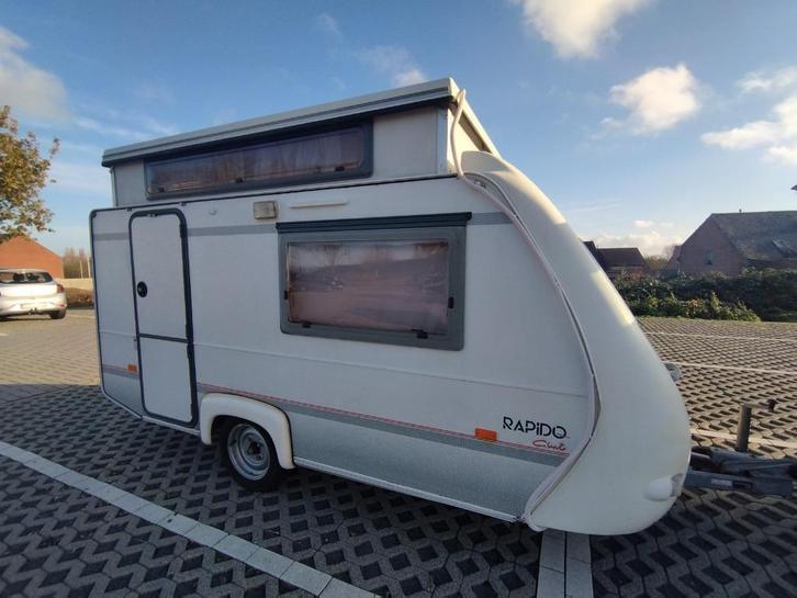 RAPIDO CLUB 31T 1996, Caravans en Kamperen, Caravans, Particulier, tot en met 2, 500 - 750 kg, Standaardzit, Rapido, Frans bed