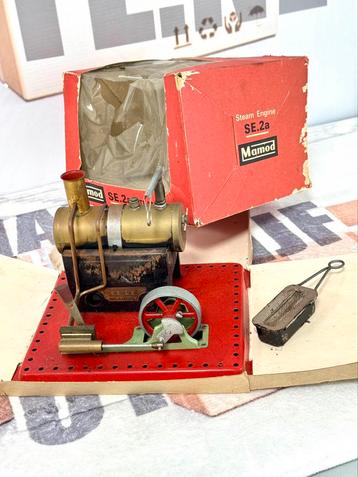 1970 Mamod SE.2A SE2A Stoommachine + Doos steam engine stoom beschikbaar voor biedingen