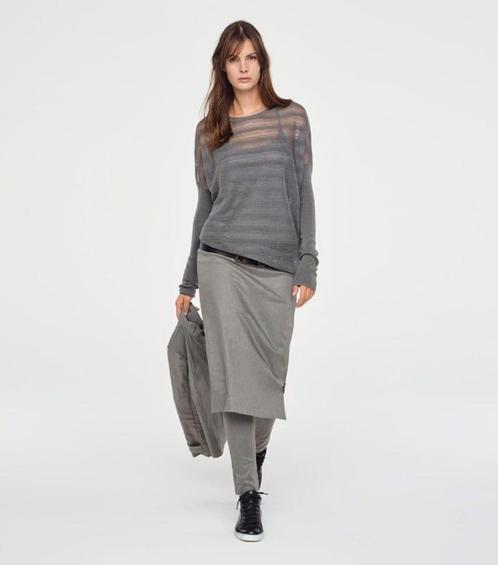 Sarah Pacini trui als nieuw, Kleding | Dames, Truien en Vesten, Zo goed als nieuw, Grijs, Ophalen of Verzenden
