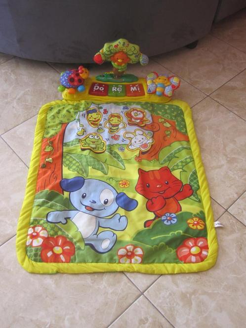 SPEELMAT Vtech Do-Re-Mi + baby-speelgoed, Kinderen en Baby's, Speelgoed | Babyspeelgoed, Zo goed als nieuw, Met licht, Met geluid