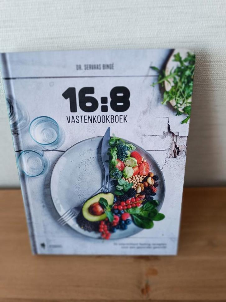 VASTEN KOOKBOEK 16:8 DR Servaas Bingé nieuw, Boeken, Kookboeken, Nieuw, Hoofdgerechten, Nederland en België, Gezond koken, Ophalen of Verzenden