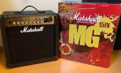 MARSHALL MG15FX GITAARVERSTERKER **KOOPJE**, Musique & Instruments, Amplis | Basse & Guitare, Comme neuf, Guitare, Moins de 50 watts