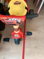 Driewieler met stok om bij te sturen, Ophalen, Gebruikt