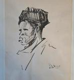 Ben Genaux potlood, Antiek en Kunst, Kunst | Litho's en Zeefdrukken, Ophalen