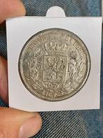 Belgique 5 francs 1873, Enlèvement ou Envoi, Belgique, Monnaie en vrac, Argent