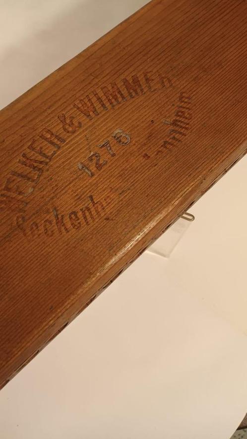 Welker&Wimmer 1276 sigaarmal van grenen en beuken, Antiek en Kunst, Antiek | Gereedschap en Instrumenten, Ophalen of Verzenden