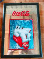 Cadre Coca-Cola avec l'ours, Comme neuf, Enlèvement