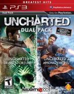 Uncharted Greatest Hits Dual Pack, Consoles de jeu & Jeux vidéo, Jeux | Sony PlayStation 3, Comme neuf, Aventure et Action, À partir de 12 ans