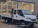 Iveco Daily 35C21 3.0 210PK 2025model Dubbel Cabine Open laa, Auto's, Bestelwagens en Lichte vracht, Stof, Euro 6, 4 cilinders