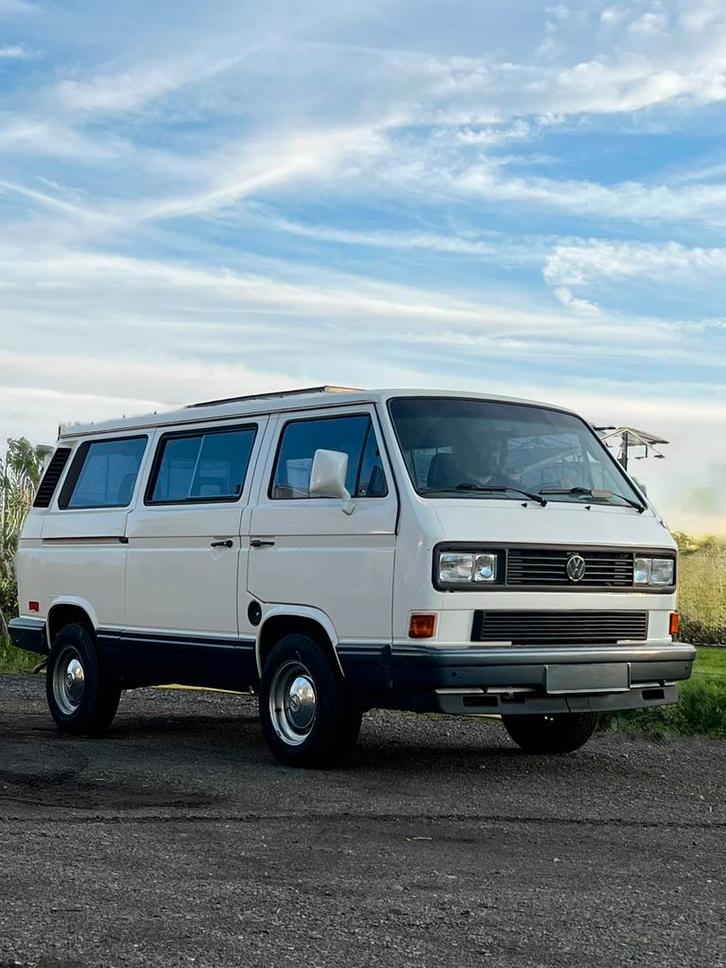 Vw T3 Carat camper ook Ruilen, Autos, Volkswagen, Particulier, Autres modèles, Vitres électriques, Essence, Automatique, Blanc