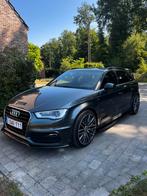 Audi a3 3xsline, Auto's, Euro 5, Zwart, Leder, Handgeschakeld
