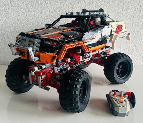 Lego Technic - 9398 4 x 4 Crawler, Kinderen en Baby's, Speelgoed | Duplo en Lego, Zo goed als nieuw, Lego, Complete set, Ophalen of Verzenden