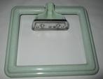 wc rolhouder + handdoekhouder Mintgroene kleur, Ophalen of Verzenden, Gebruikt, Groen