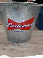 Budweiser emmer., Ophalen of Verzenden, Zo goed als nieuw, IJzer, Met handgreep