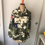 Hemd in camouflage print, Ophalen of Verzenden, Zo goed als nieuw, Maat 38/40 (M)
