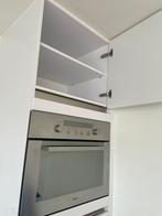 Moderne Witte Hoogglans Eilandkeuken GEDEMONTEERD, Wit, Overige typen, Ophalen of Verzenden, Zo goed als nieuw