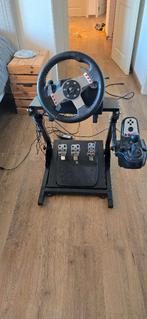 Volant pédales shifter + support logitech g27, Games en Spelcomputers, Spelcomputers | Sony Consoles | Accessoires, Ophalen, Gebruikt