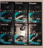 6x Philips DCC 90 min - neuf dans un emballage scellé, Enlèvement ou Envoi, Neuf, dans son emballage, 2 à 25 cassettes audio, Vierge