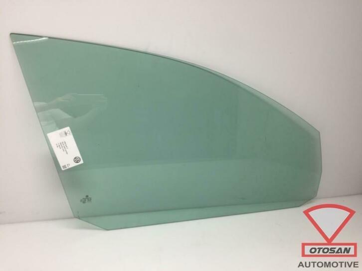 vw golf v 5 ruit raam deur portier rechts voor 5 deurs, Auto-onderdelen, Ruiten en Toebehoren, Volkswagen, Gebruikt