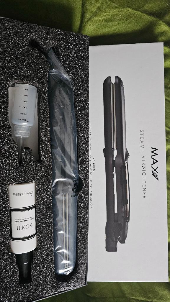 Max Pro Stream+ stijltang, Electroménager, Équipement de Soins personnels, Neuf, Soin des cheveux, Enlèvement ou Envoi