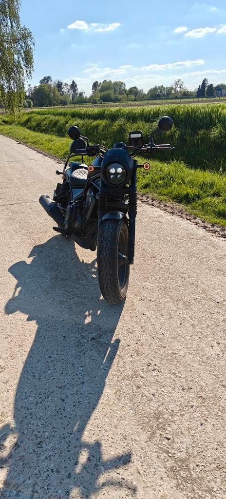 Honda Rebel 500 (2021) – Mat Zwart – Zeer Goede Staat, Motoren, Motoren | Honda, Particulier, Ophalen