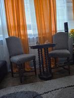 Vintage stoelen, Huis en Inrichting, Ophalen, Hout, Gebruikt, Twee