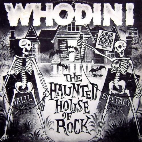 12"  Whodini ‎– The Haunted House Of Rock, CD & DVD, Vinyles | Dance & House, Utilisé, 12 pouces, Enlèvement ou Envoi