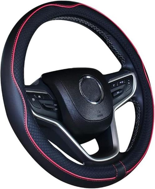 38 cm Stuurhoes | Microvezel Leer | Ademend & Antislip 🎯, Auto-onderdelen, Interieur en Bekleding, Nieuw, Verzenden