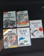 Console-mastersysteem 2 + 2 controllers + geweer + 18 games, Ophalen of Verzenden, Zo goed als nieuw, Master System