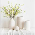 Mooie grote witte vazen S&P bullet collection, Ophalen, Steen, Wit, Nieuw