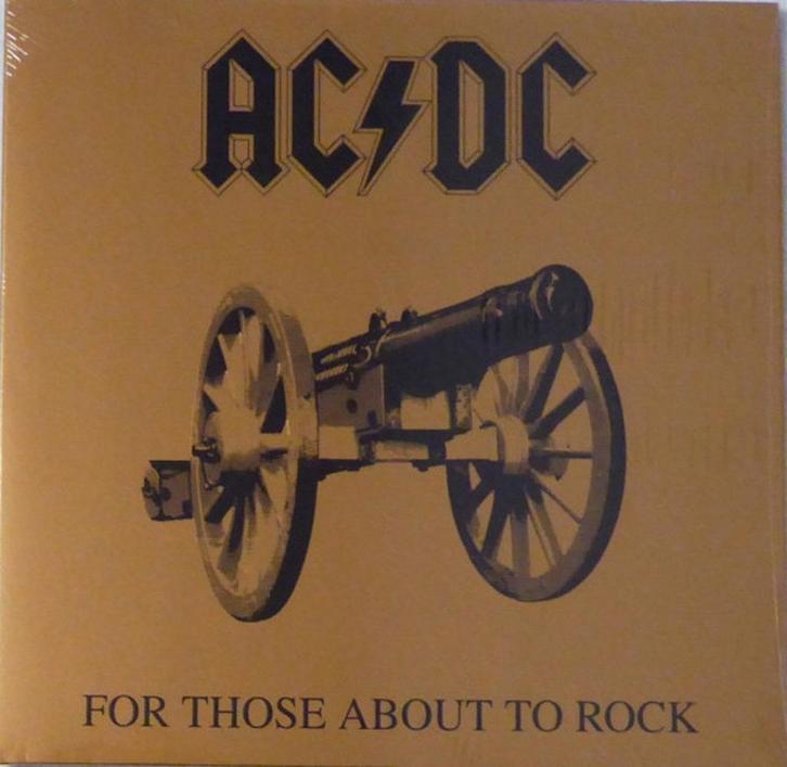 AC/DC - For Those About To Rock (NIEUW) (571786308), Cd's en Dvd's, Vinyl | Hardrock en Metal, Nieuw in verpakking, Ophalen of Verzenden