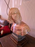 Borstbeeld albast jeanne d arc, Antiek en Kunst, Ophalen