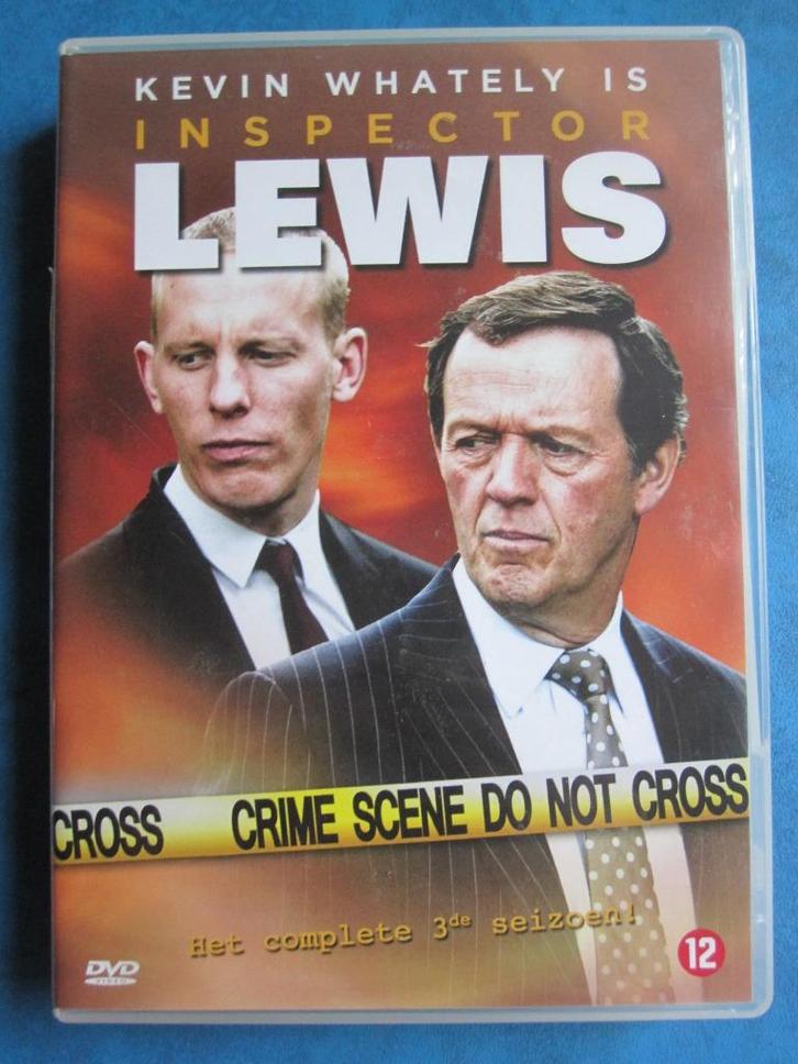 Inspector Lewis - Het complete 3e seizoen! (2009) 4 disc, Cd's en Dvd's, Dvd's | Tv en Series, Zo goed als nieuw, Thriller, Boxset