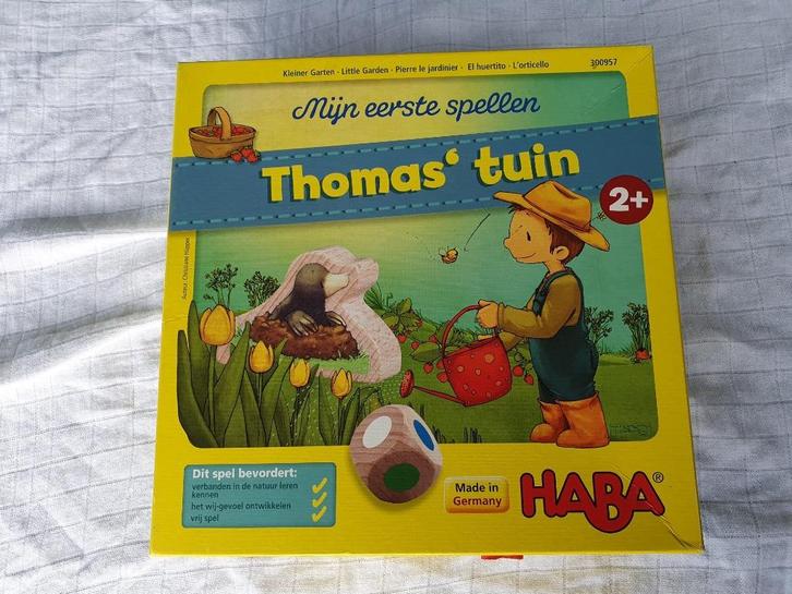 Haba Thomas' tuin gezelschapsspel 2+, Kinderen en Baby's, Speelgoed | Educatief en Creatief, Ophalen of Verzenden