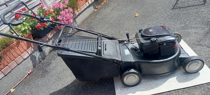 MTD ALU MAAIDEK BRIGGS&STRATTON 5PK BENZ ZELFTR GRASMACHINE, Tuin en Terras, Grasmaaiers, Zo goed als nieuw, Ophalen