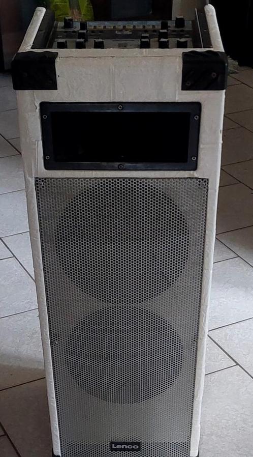 partybox lenco, Muziek en Instrumenten, Versterkers | Keyboard, Monitor en PA, Zo goed als nieuw, Ophalen