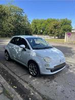 Fiat 500  1.2 Essence prêt à immatriculer, Auto's, Fiat, Euro 5, Stof, Zwart, Blauw