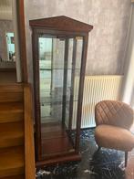 Vitrine kast met glas en glazen leggers, Ophalen, Zo goed als nieuw, Glas