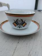 WWI Belgische tas en ondertas 1914-1918. 0486 215927, Enlèvement