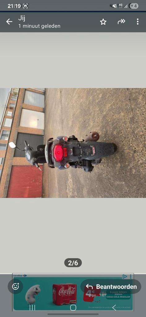 Sym orbit rijd 40 a klasse met alle papieren, Fietsen en Brommers, Scooters | Piaggio, Zo goed als nieuw, Klasse A (25 km/u), Ophalen of Verzenden