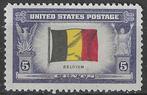 USA 1943/1944 - Yvert 461 - Asmogendheden - Belgie (PF), Postzegels en Munten, Verzenden, Postfris