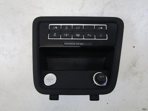 VW Sharan 7N Inleg Middenconsole Met Knopjes 7N1863347, Auto-onderdelen, Interieur en Bekleding, Gebruikt, Ophalen of Verzenden