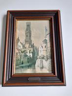 Kadertje Brugge brugse reien, Antiek en Kunst, Kunst | Schilderijen | Klassiek, Ophalen