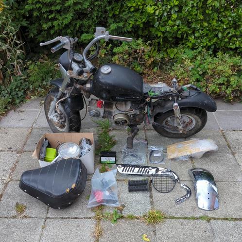 Jincheng Monkey 50cc voor onderdelen + nieuwe onderdelen, Fietsen en Brommers, Brommeronderdelen | Algemeen, Gebruikt, Overige typen
