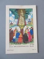 carte de dévotion pour le pèlerinage O.L.V. Scherpenheuvel B, Collections, Religion, Comme neuf, Carte ou Gravure, Enlèvement ou Envoi