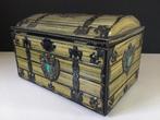 Blikken doos schatkist - vintage LU doos, Huis en Inrichting, Woonaccessoires | Kisten, Ophalen of Verzenden, Zo goed als nieuw