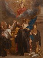 Willem van Herp the Elder - The Ecstasy of Saint Augustine, Ophalen of Verzenden