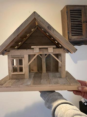 Houten kerststal nieuw! beschikbaar voor biedingen